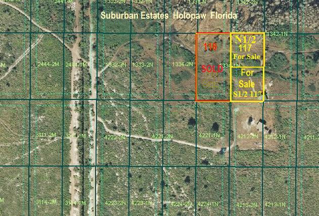 Suburban Estates Holopaw Recreational Land FL
