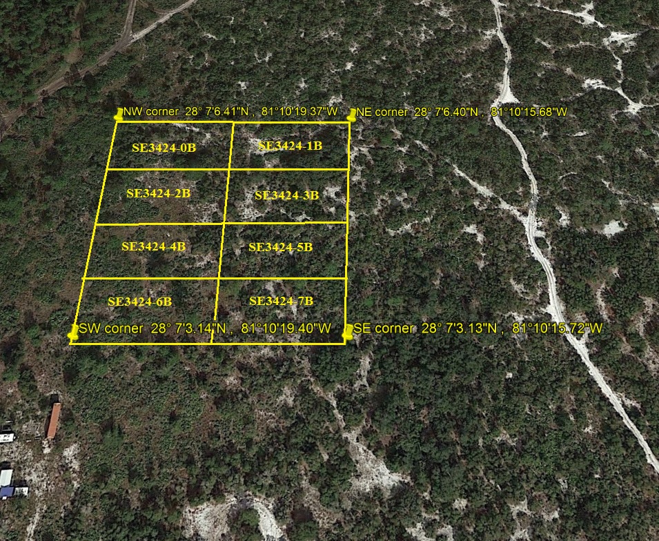Suburban Estates Holopaw Florida Recreational Land for sale atving 4x4ing