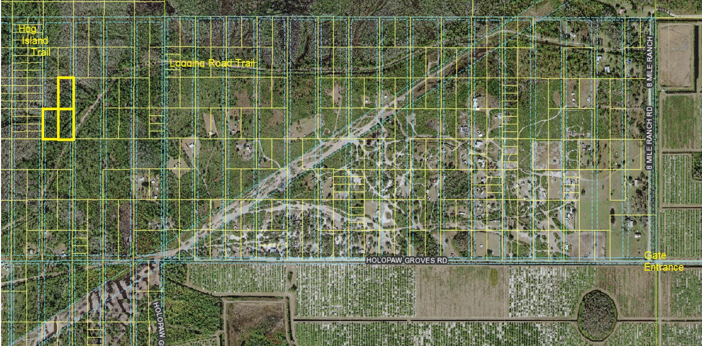 Suburban Estates Holopaw Florida Recreational Land for sale atv hunt hog