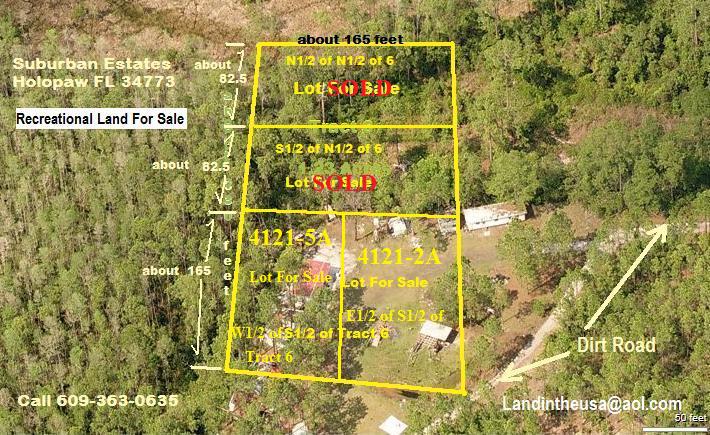 Suburban Estates Holopaw Lot for sale